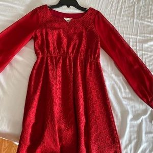 Red dress size 16 for girls